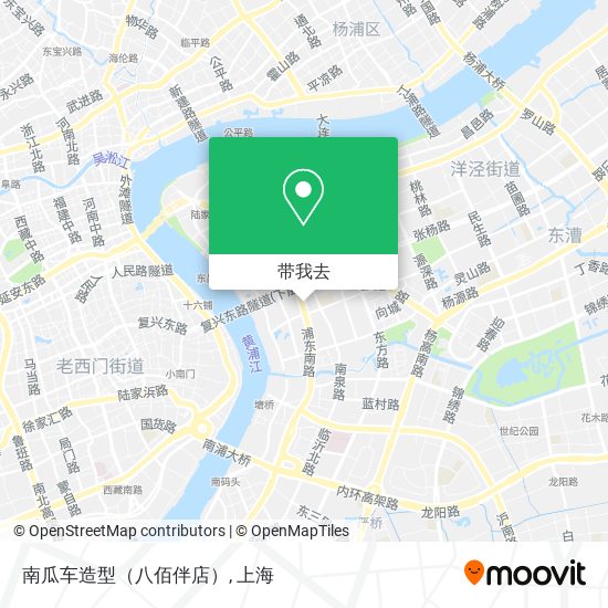 南瓜车造型（八佰伴店）地图