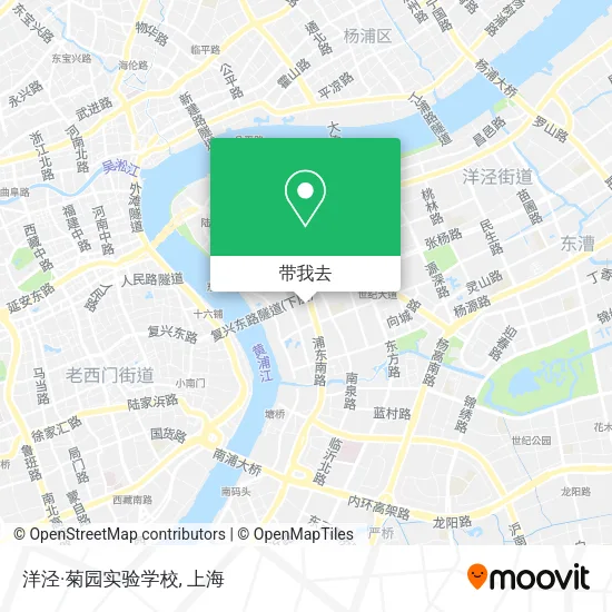 洋泾·菊园实验学校地图