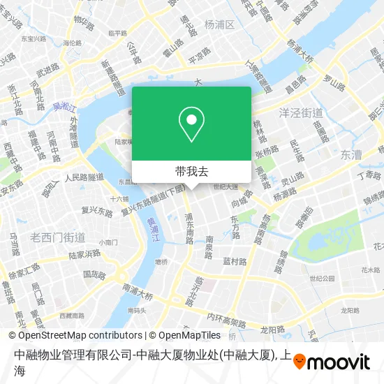 中融物业管理有限公司-中融大厦物业处地图