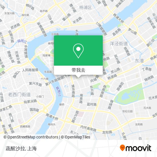 蔬醒沙拉地图