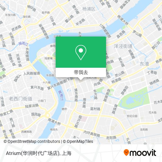 Atrium(华润时代广场店)地图