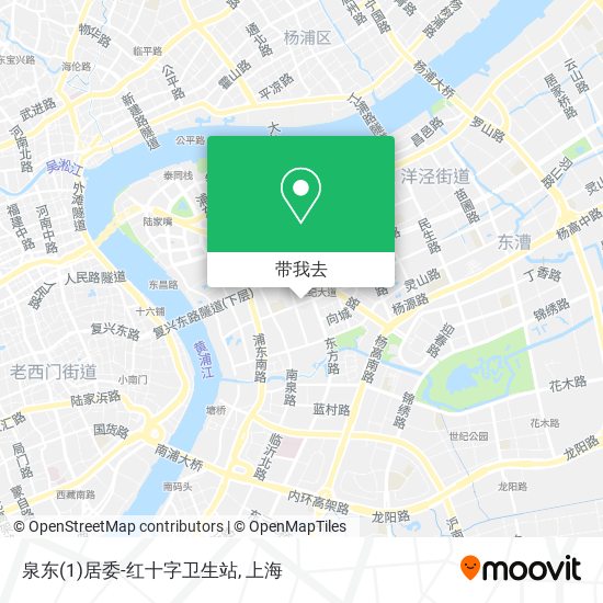 泉东(1)居委-红十字卫生站地图