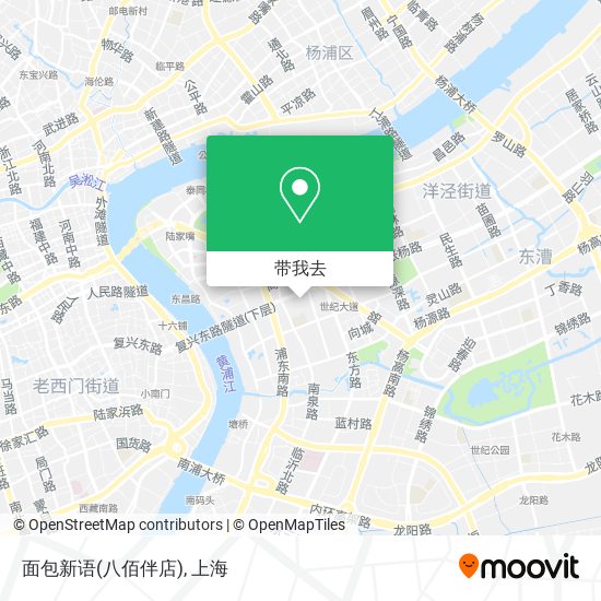 面包新语(八佰伴店)地图