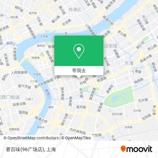赛百味(96广场店)地图
