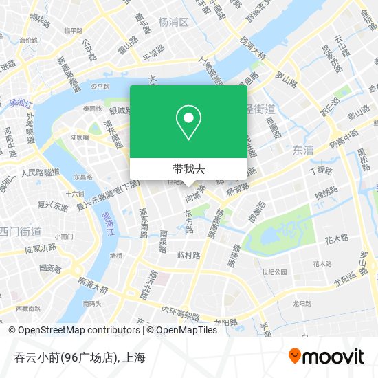 吞云小莳(96广场店)地图