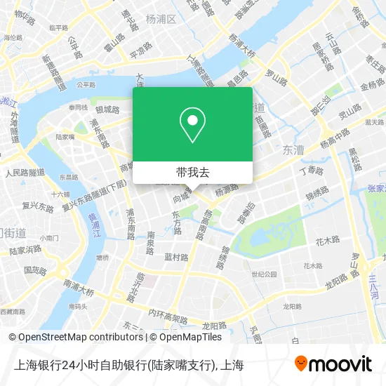 上海银行24小时自助银行(陆家嘴支行)地图