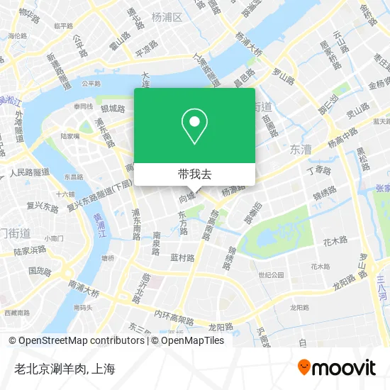 老北京涮羊肉地图