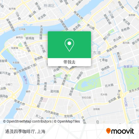 通茂四季咖啡厅地图