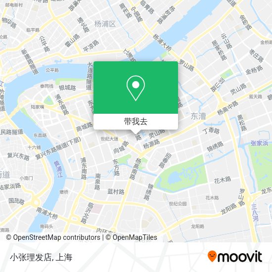 小张理发店地图