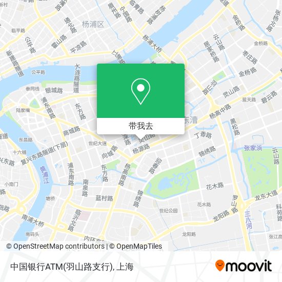 中国银行ATM(羽山路支行)地图