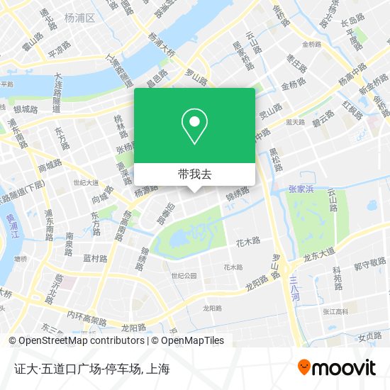 证大·五道口广场-停车场地图