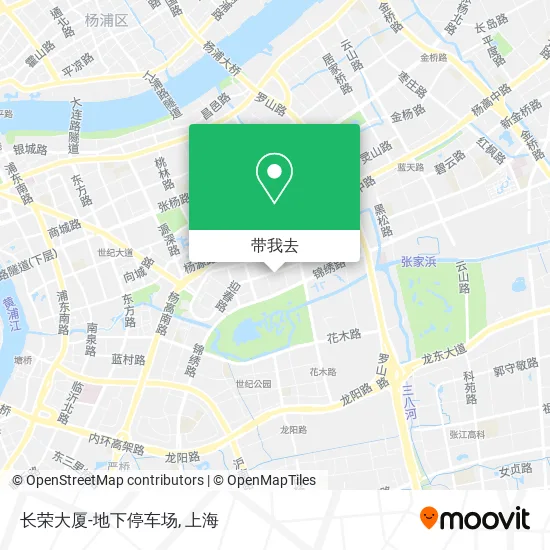 长荣大厦-地下停车场地图