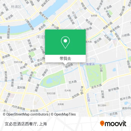 宜必思酒店西餐厅地图