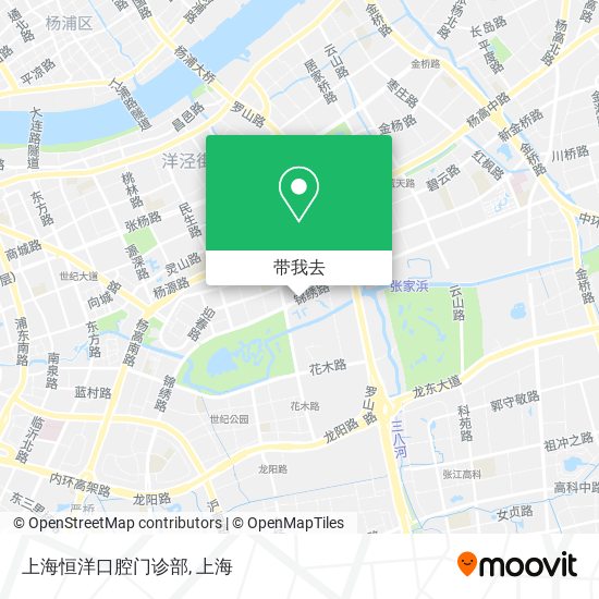 上海恒洋口腔门诊部地图