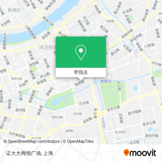 证大大拇指广场地图