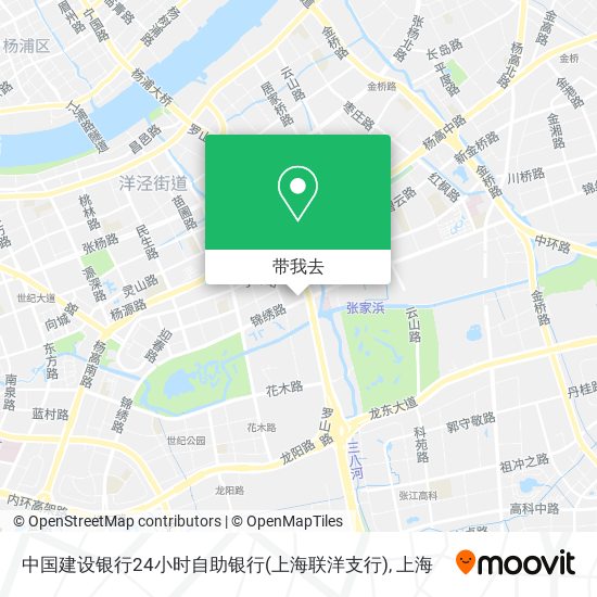中国建设银行24小时自助银行(上海联洋支行)地图