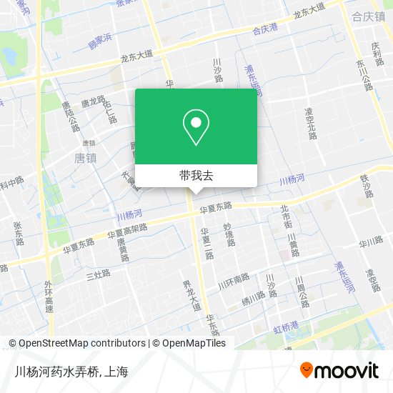 川杨河药水弄桥地图