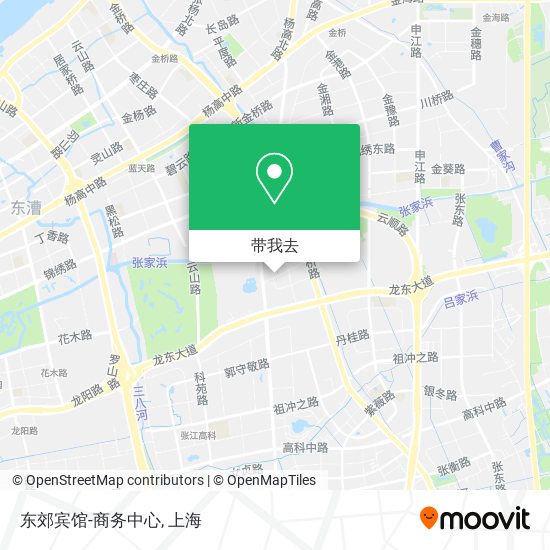 东郊宾馆-商务中心地图
