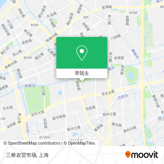 三桥农贸市场地图