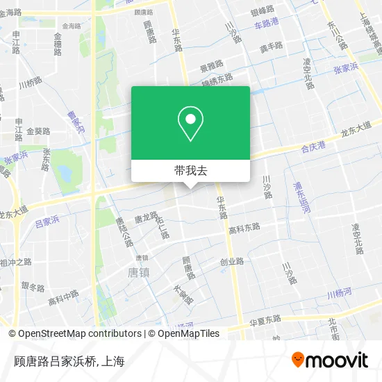 顾唐路吕家浜桥地图