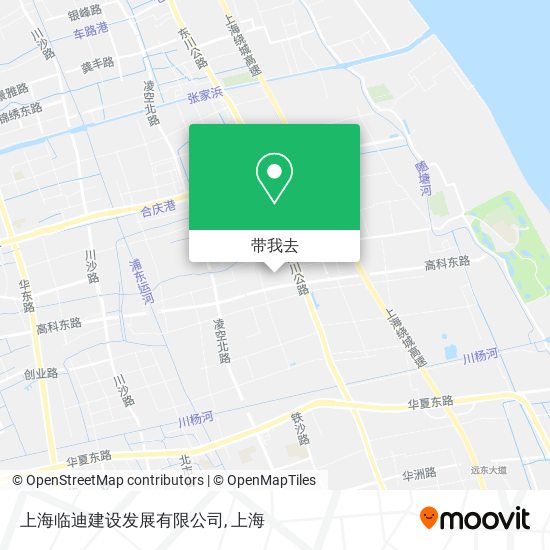 上海临迪建设发展有限公司地图