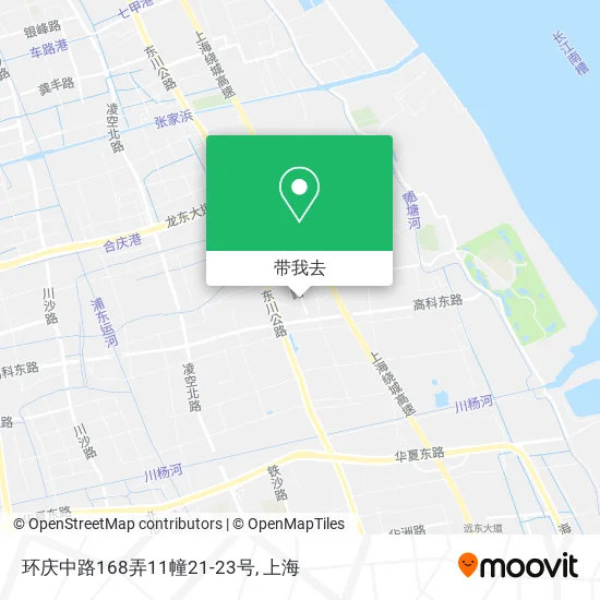 环庆中路168弄11幢21-23号地图