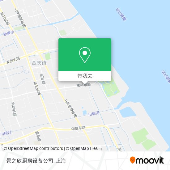 景之欣厨房设备公司地图