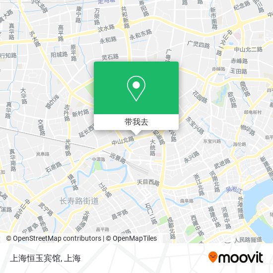 上海恒玉宾馆地图