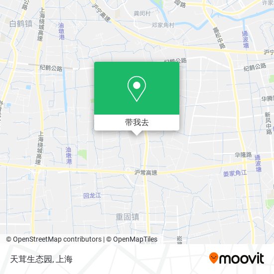天茸生态园地图