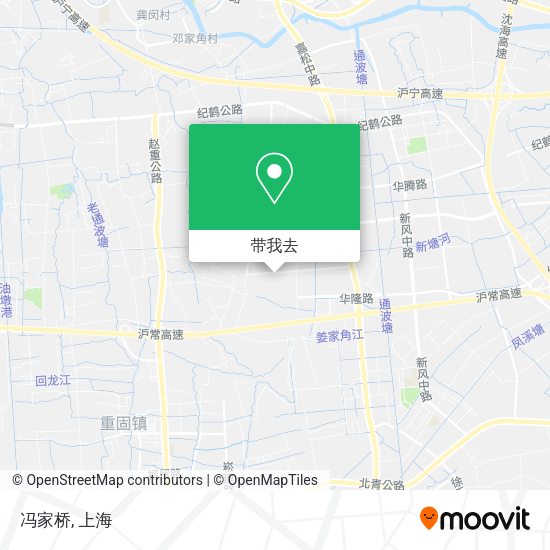 冯家桥地图