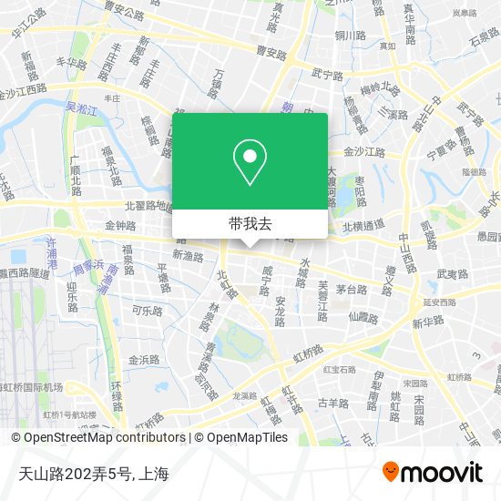 天山路202弄5号地图
