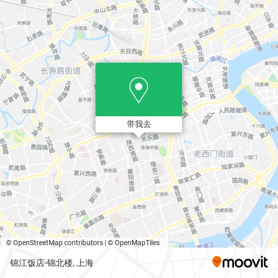 锦江饭店-锦北楼地图