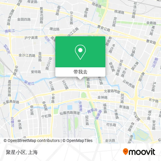 聚星小区地图