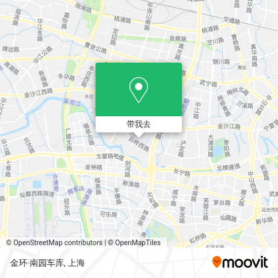 金环·南园车库地图