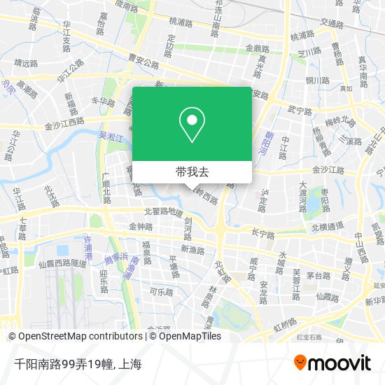 千阳南路99弄19幢地图