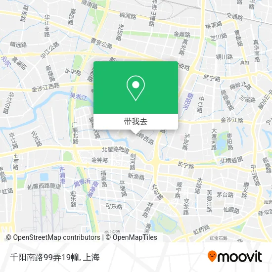 千阳南路99弄19幢地图