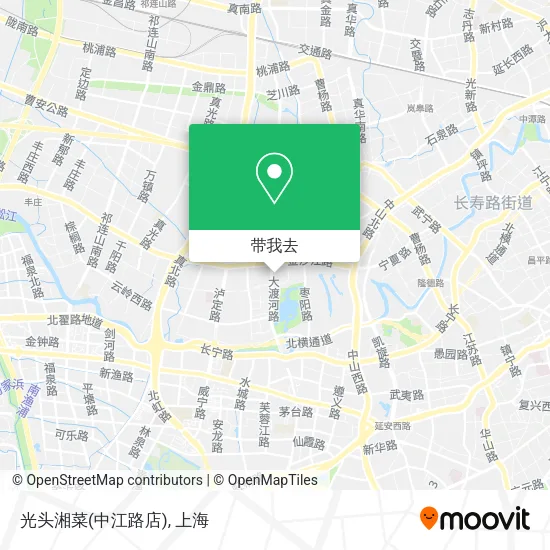 光头湘菜(中江路店)地图