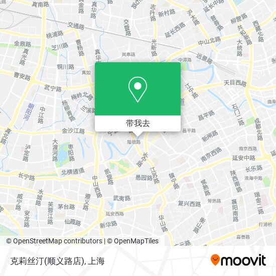 克莉丝汀(顺义路店)地图