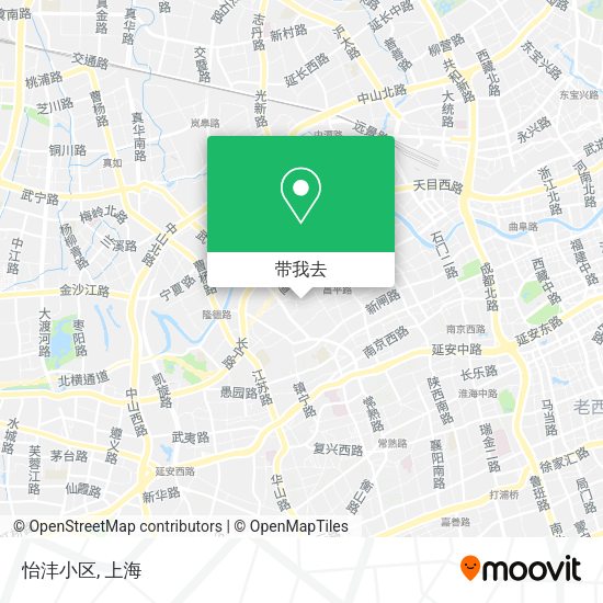 怡沣小区地图