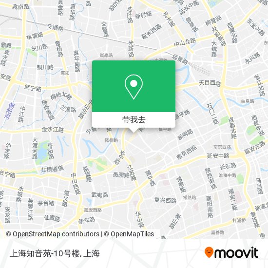 上海知音苑-10号楼地图
