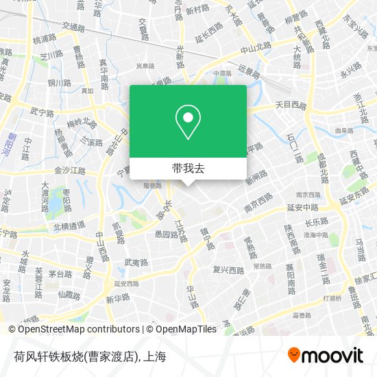 荷风轩铁板烧(曹家渡店)地图