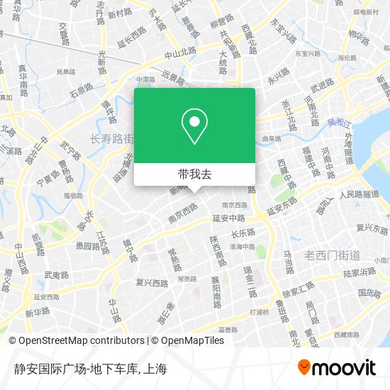 静安国际广场-地下车库地图