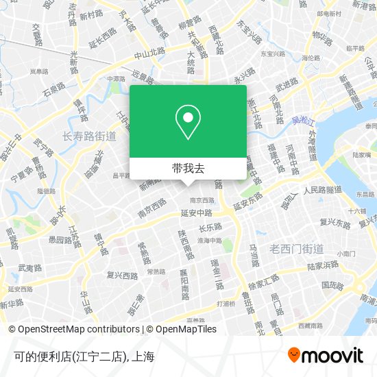 可的便利店(江宁二店)地图