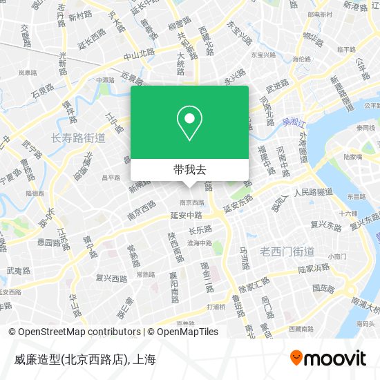 威廉造型(北京西路店)地图