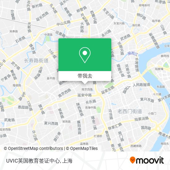 UVIC英国教育签证中心地图