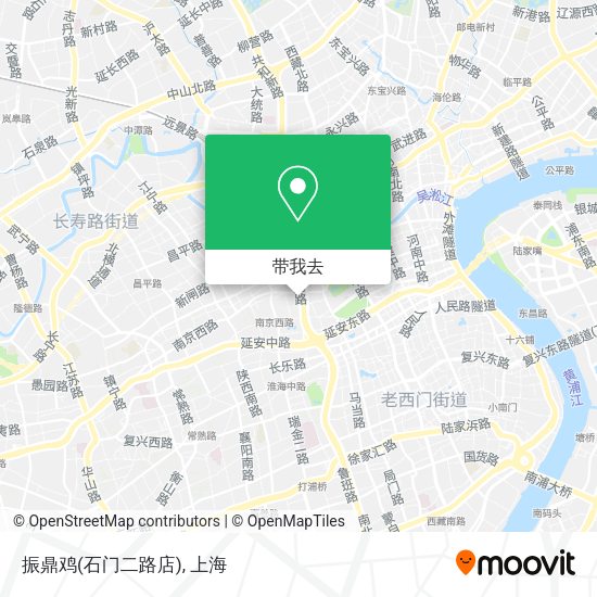振鼎鸡(石门二路店)地图
