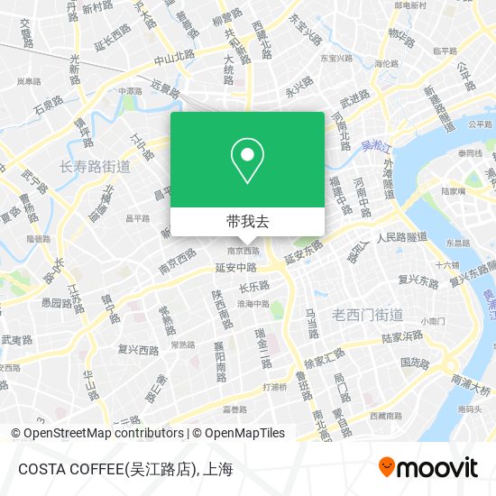 COSTA COFFEE(吴江路店)地图