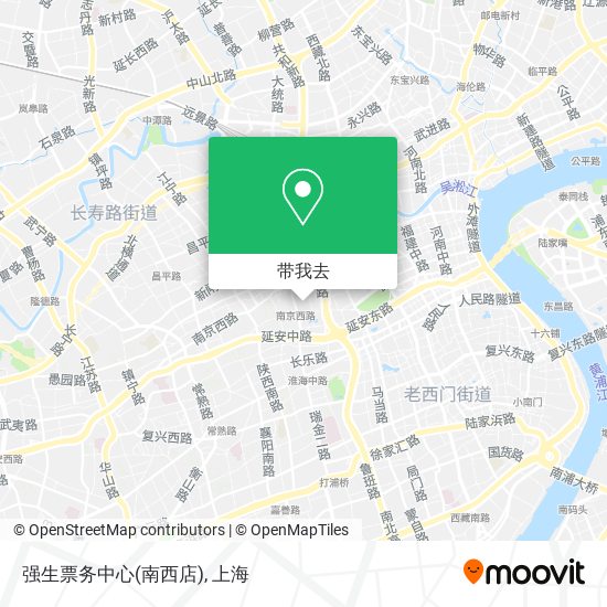 强生票务中心(南西店)地图