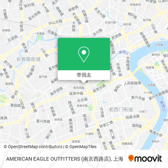 AMERICAN EAGLE OUTFITTERS (南京西路店)地图