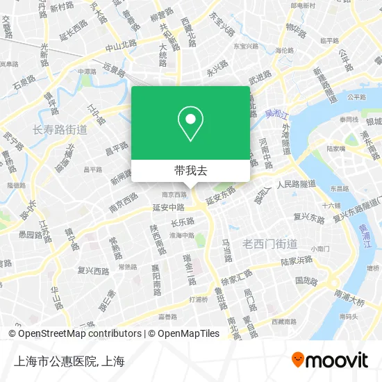 上海市公惠医院地图